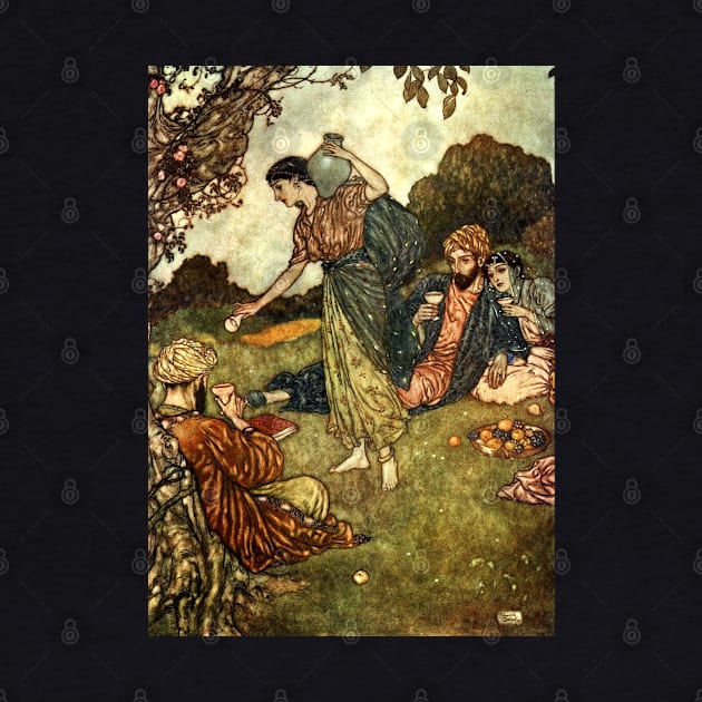 110th Quatrain - Edmund Dulac by forgottenbeauty